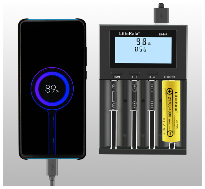 Зарядное устройство для аккумуляторов LiitoKala Lii-M4